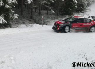 Flat out med Kris Meeke inför Rally Sweden
