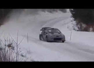 Se och hör WRC-Yarisen pressas på gränsen inför Rally Sweden