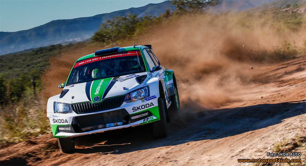 Pontus Tidemand leder Rally Argentina