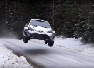 Esapekka Lappi testflyger Toyotan inför Svenska Rallyt Esapekka Lappi pressar Toyotan inför Svenska Rallyt