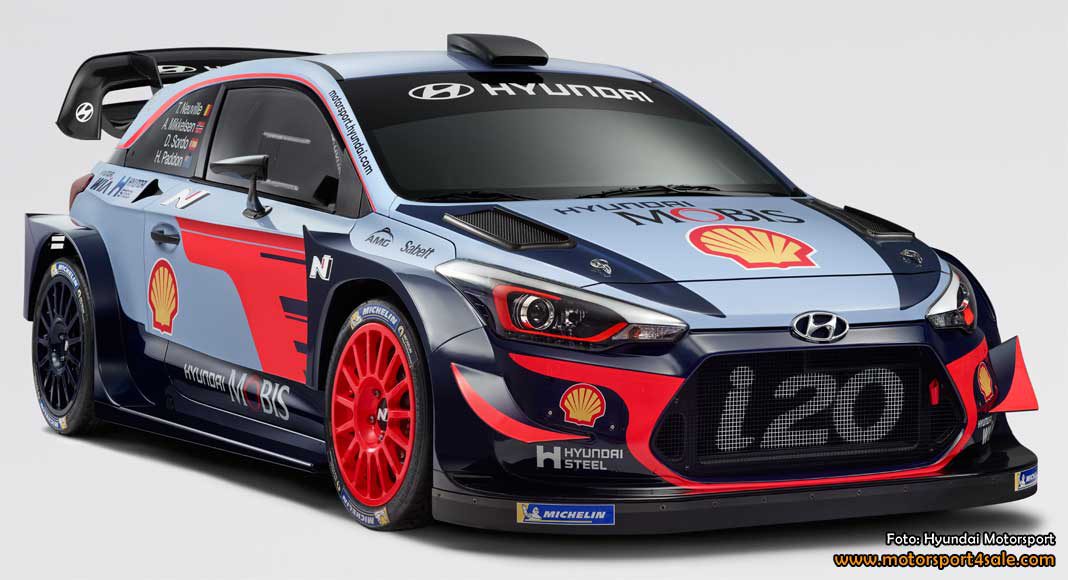 Andreas Mikkelsen i Hyundai WRC