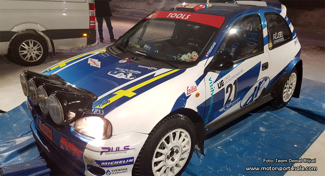 Daniel Röjsels racerapport från Rally Vännäs