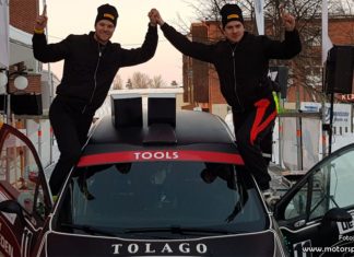 Pontus Åhman och Filip Wernefur tog klassegern i Rally Vännäs Pontus Åhman och Filip Wernefur tog klassegern i Rally Vännäs