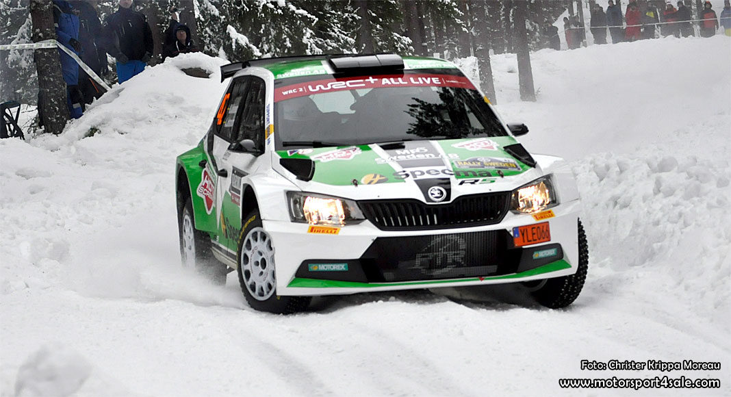 Mattias Adielsson om fjärdeplatsen i Rally Sweden WRC2