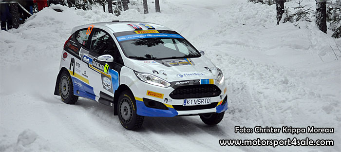 Emil Bergkvist om JWRC-debuten i Rally Sweden