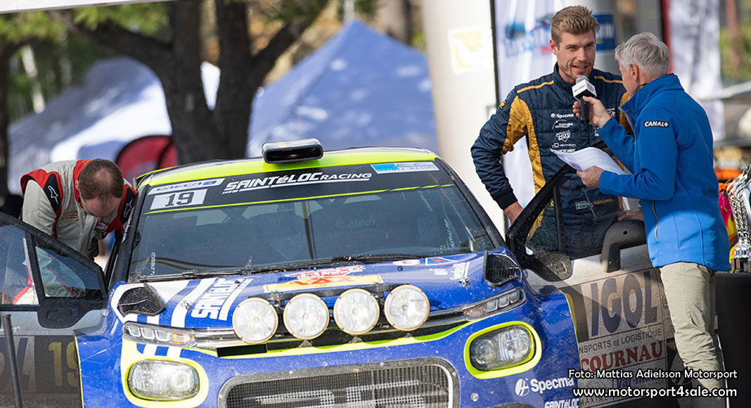 Läs om Mattias Adielssons EM-satsning i Citroën