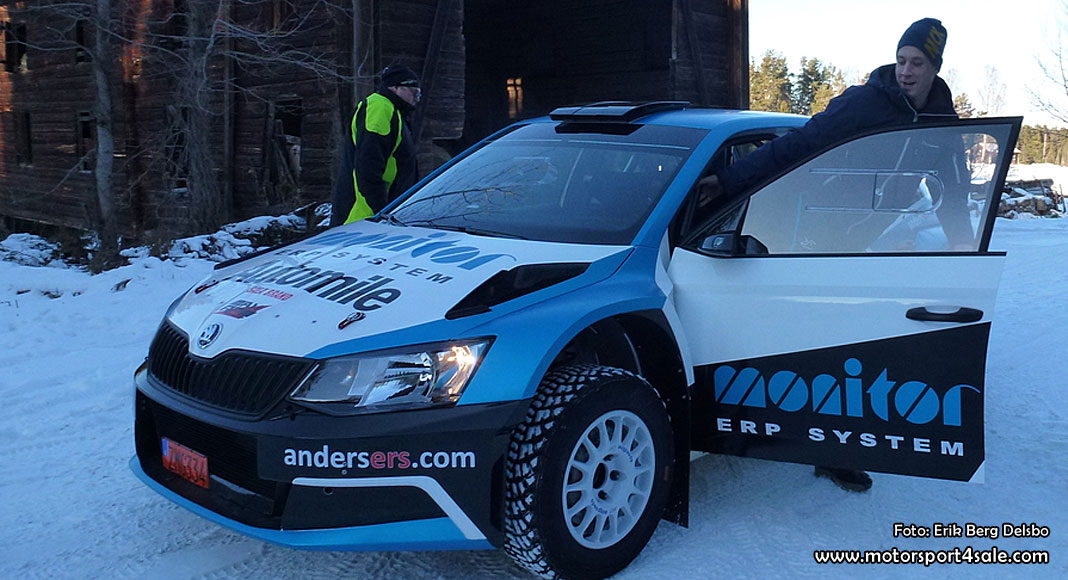 190121-patrik-flodin-skoda- Patrik Flodin vill upprepa succén för 13 år sedan i Bergslagsrallyt