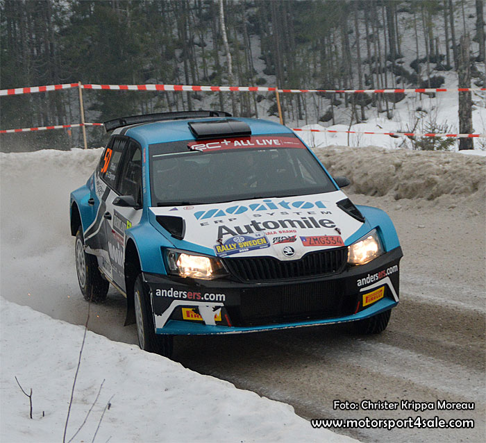 Tungt Rally Sweden för Patrik Flodin