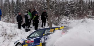 Reportage: Mekonomen Bergslagsrallyt SS1 den 2 februari 2019 Bergslagsrallyt anno 2019