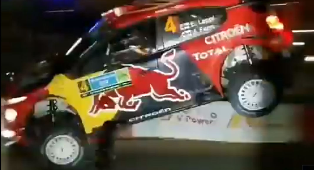 Esapekka Lappis galna hopp på SS1 Rally Mexico
