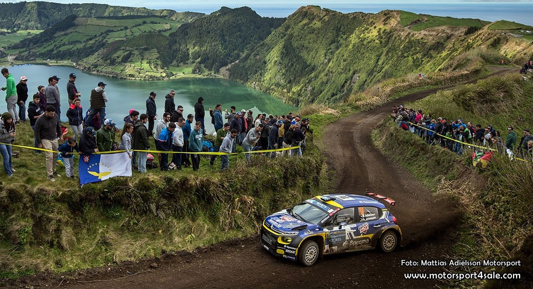 Azores Rallye blev en prövning för Mattias Adielsson