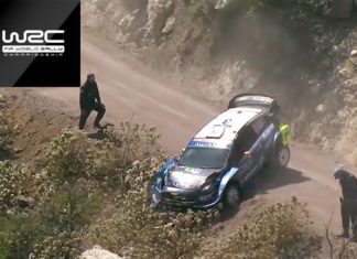 Här tar Rally Mexico slut för Teemu Suninen