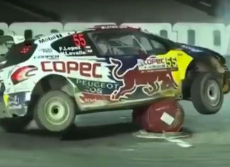 Snurrigt värre för Francisco López i Rally Chile Francisco López Contardo i Rally Chile 2019