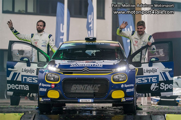 Mattias Adielsson om tiondeplatsen i Rally Liepaja