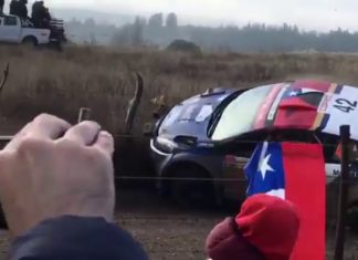 Alberto Hellers krasch i Copec Rally Chile 2019