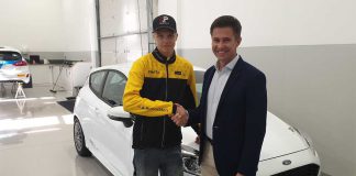 Pontus Lönnström kör JWRC 2020 Pontus Lönnström kör JWRC 2020