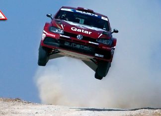 Flygande start på Cyprus Rally
