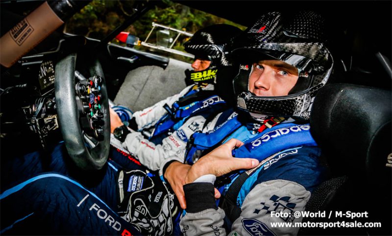 Säsongsbästa för Pontus Tidemand i Wales Rally GB