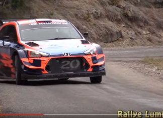Ott Tänak bakom ratten på sin nya Hyundai i20 WRC Ott Tänak bakom ratten på sin nya Hyundai i20 WRC