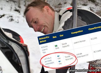 Latvala anmäld till Rally Sweden 2020, co-driver blir … Latvala anmäld till Rally Sweden 2020, co-driver blir ...