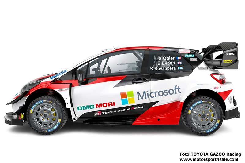 Toyota Yaris WRC 2020 presenterad i Japan