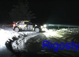 Actionklipp från fredagskvällen i Rallye Monte Carlo Rallye Monte Carlo 2020 Dag 1