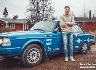 Elias Lundberg tillbaks i bakhjulsdrivet för Rally Vännäs Elias Lundberg tillbaks i bakhjulsdrivet för Rally Vännäs