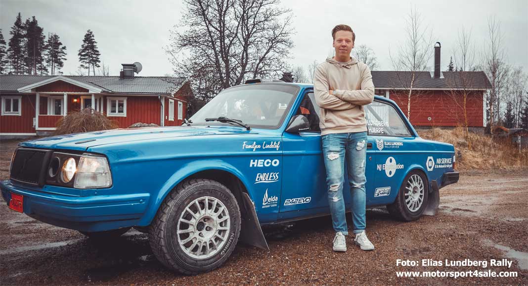 Elias Lundberg tillbaks i bakhjulsdrivet för Rally Vännäs