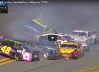 Kraschrekord när NASCAR startade säsongen med Busch Clash Kraschrekord när NASCAR startade säsongen med Busch Clash