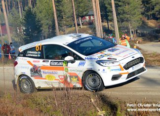 Dennis Rådström snabbaste 2wd i Rally Sweden 2020 Dennis Rådström snabbaste 2wd i Rally Sweden 2020