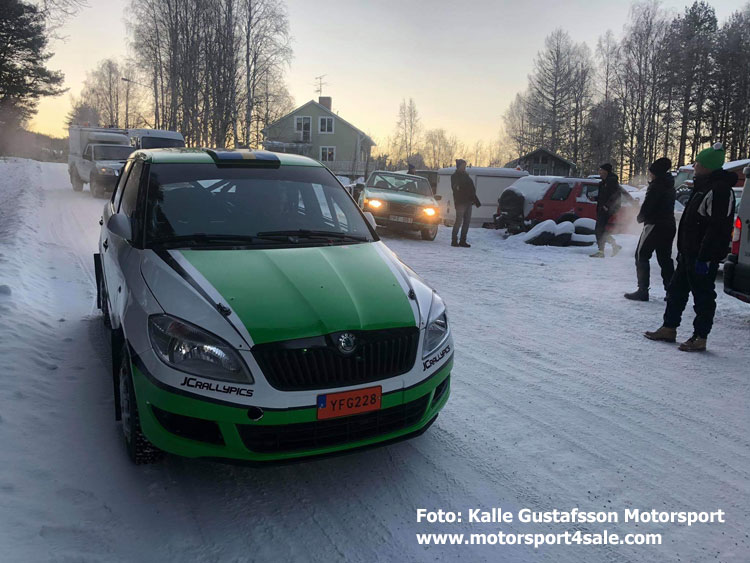 Team Kalle Gustafsson testar inför SM-säsongen 2020