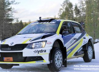 Mattias Adielsson redo för Rally-SM 2020 Mattias Adielsson redo för Rally-SM 2020