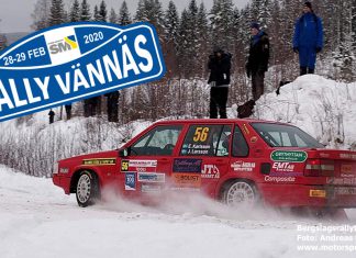 Rally Vännäs resultat och tider – Rally SM Tider och resultat för Rally Vännäs 2020