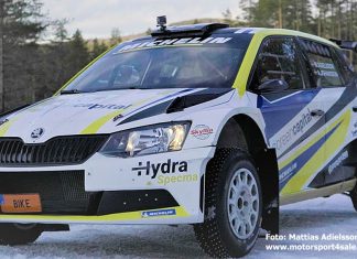 Revanschsugen Adielsson går för seger i Linköping Mattias Adielsson i fortsatt ledning av Rally Vännäs
