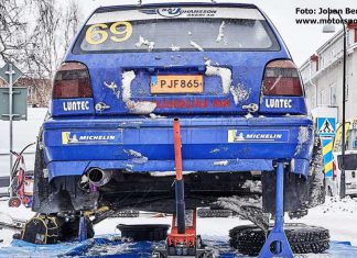 Racerapport från Rally Vännäs: Johannes Haraldsson