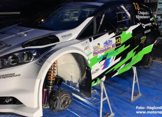Stopp redan på fredagen för Christoffer Haglund i Rally Vännäs Stopp redan på fredagen för Christoffer Haglund i Rally Vännäs