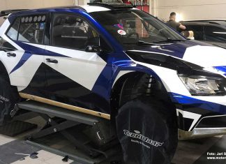 Jari Saarinen inför Slottssprinten Rally Light 2020 Jari Saarinens Skoda Fabia R5