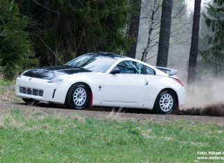 Pelle Eriksson om sin Nissan 350z för rallyskogen Pelle Erikssons nya Nissan 350z