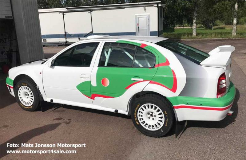 Mats Jonssons nya Skoda Octavia WRC