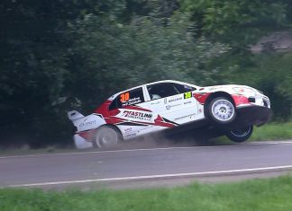 Hårnåls-action från Rally Bohemia 2020