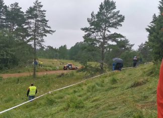 Lastbilsrull i estniska Viru Ralli