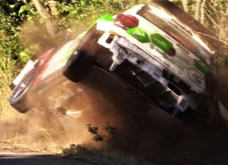 Knepig kurva i Rally di Roma Capitale 2020