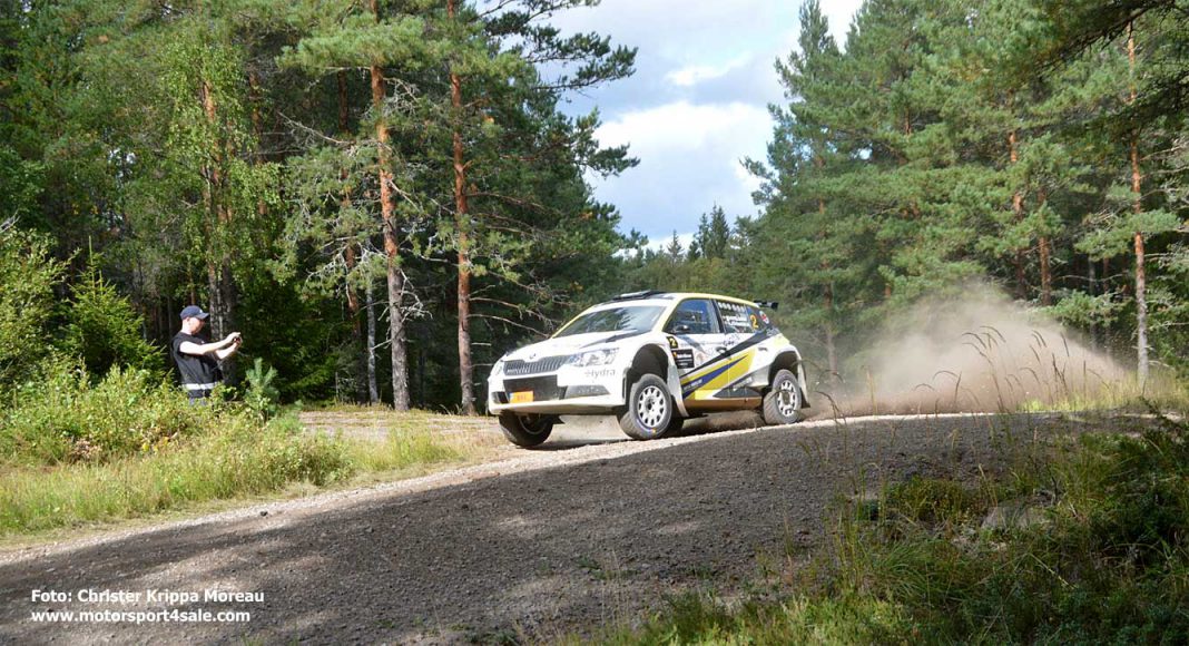 Mattias Adielsson i East Sweden Rally