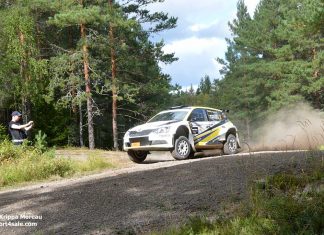 Mattias Adielsson snurrade bort vinstchansen i East Sweden Rally 2020 Mattias Adielsson i East Sweden Rally