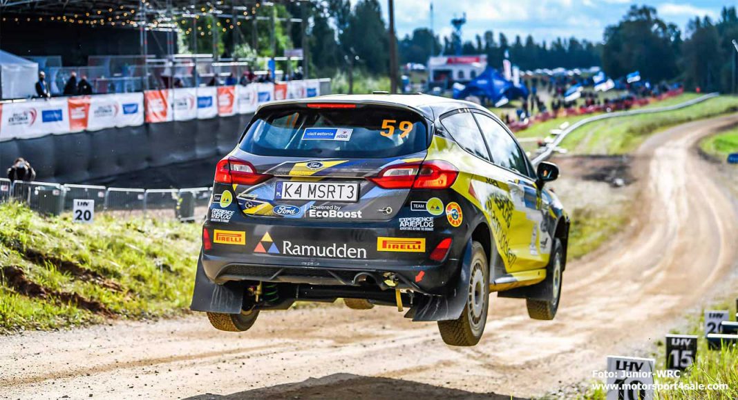 Pontus Lönnström i Rally Estland