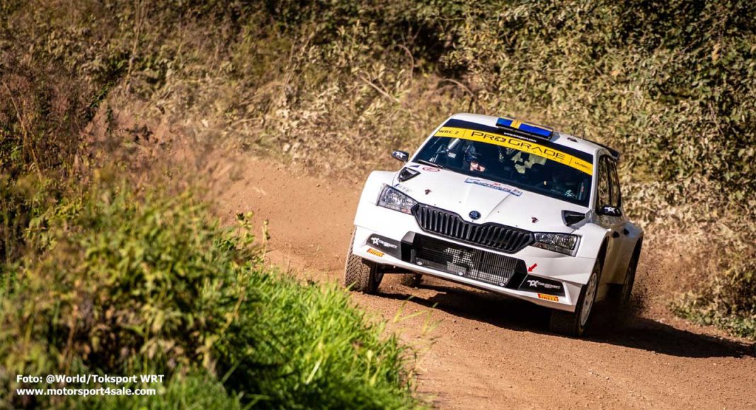 Pontus Tidemand i Rally Estland
