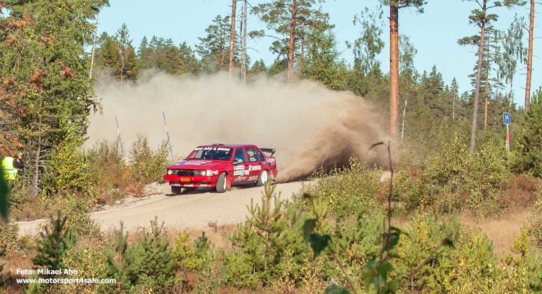 Patrik Flodin i Rally Bilmetro