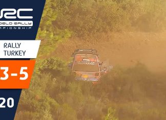 Stopp för Ott Tänak på SS3 i Rally Turkey 2020