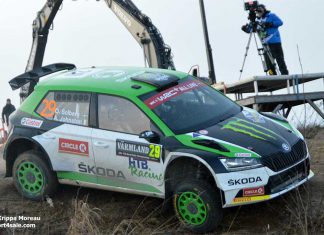 Oliver Solberg taggad inför Rally Italia Sardegna Oliver Solberg