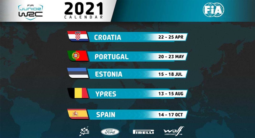 JWRC 2021 Kalender